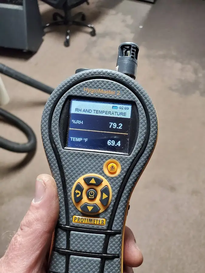 Moisture meter humidity assessment for Mold Remediation & Removal in Grayling